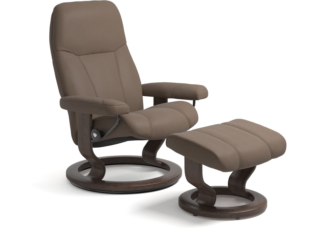 Stressless® Consul Leather Recliner - Classic Base - Special Buy